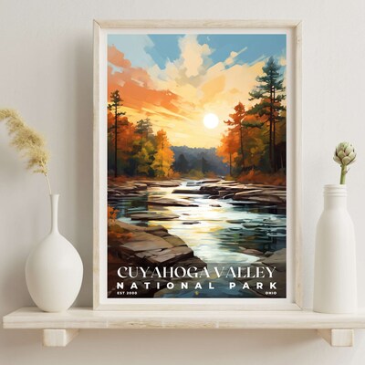 Cuyahoga Valley National Park Poster, Travel Art, Office Poster, Home Decor | S6 - image6